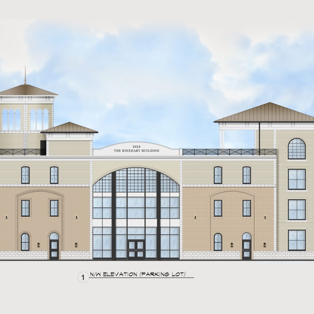 1_N_W ELEVATION (PARKING LOT)