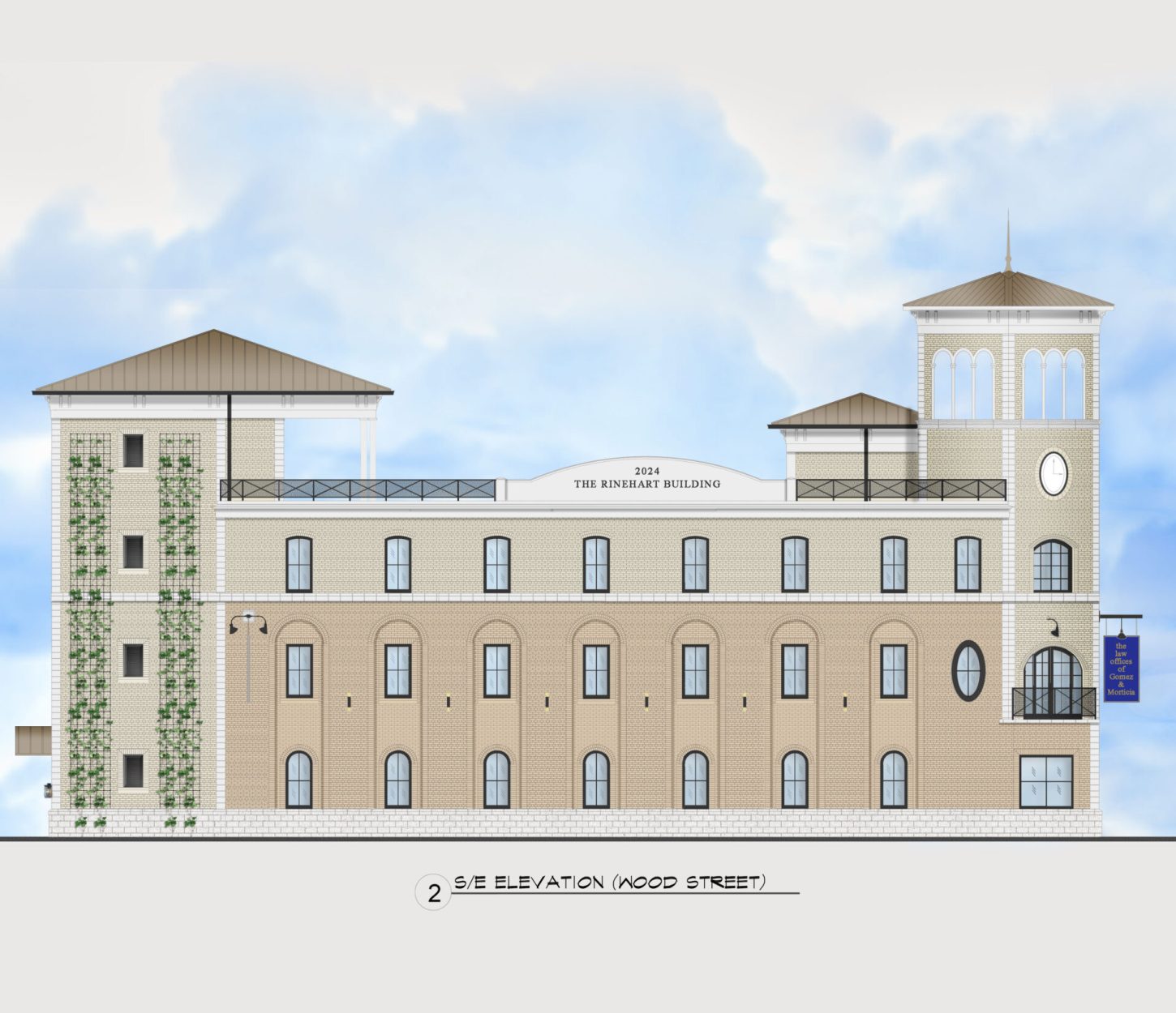 2_ S_E ELEVATION (WOOD STREET)
